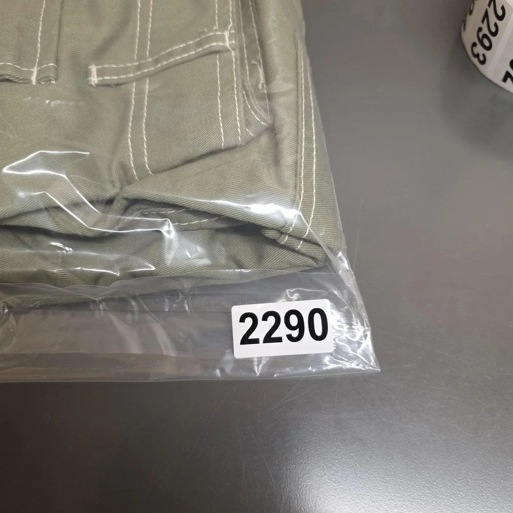 True Religion Cargo Pants Mens 36x34 Green Kalamata Canvas Utility Pockets